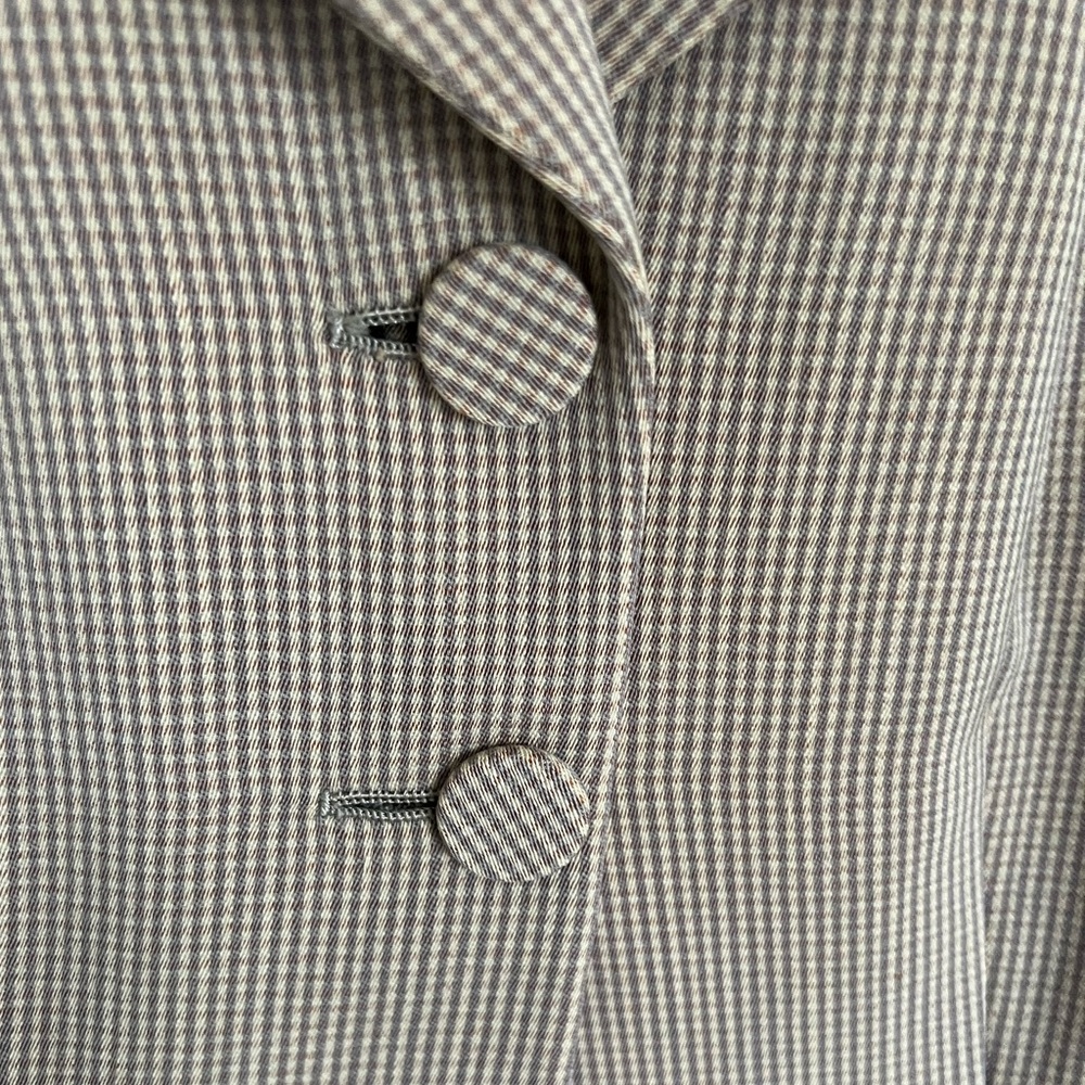 Hart Schaffner Marx Cream Blazer with Notched Lapels - Picture 5 of 6